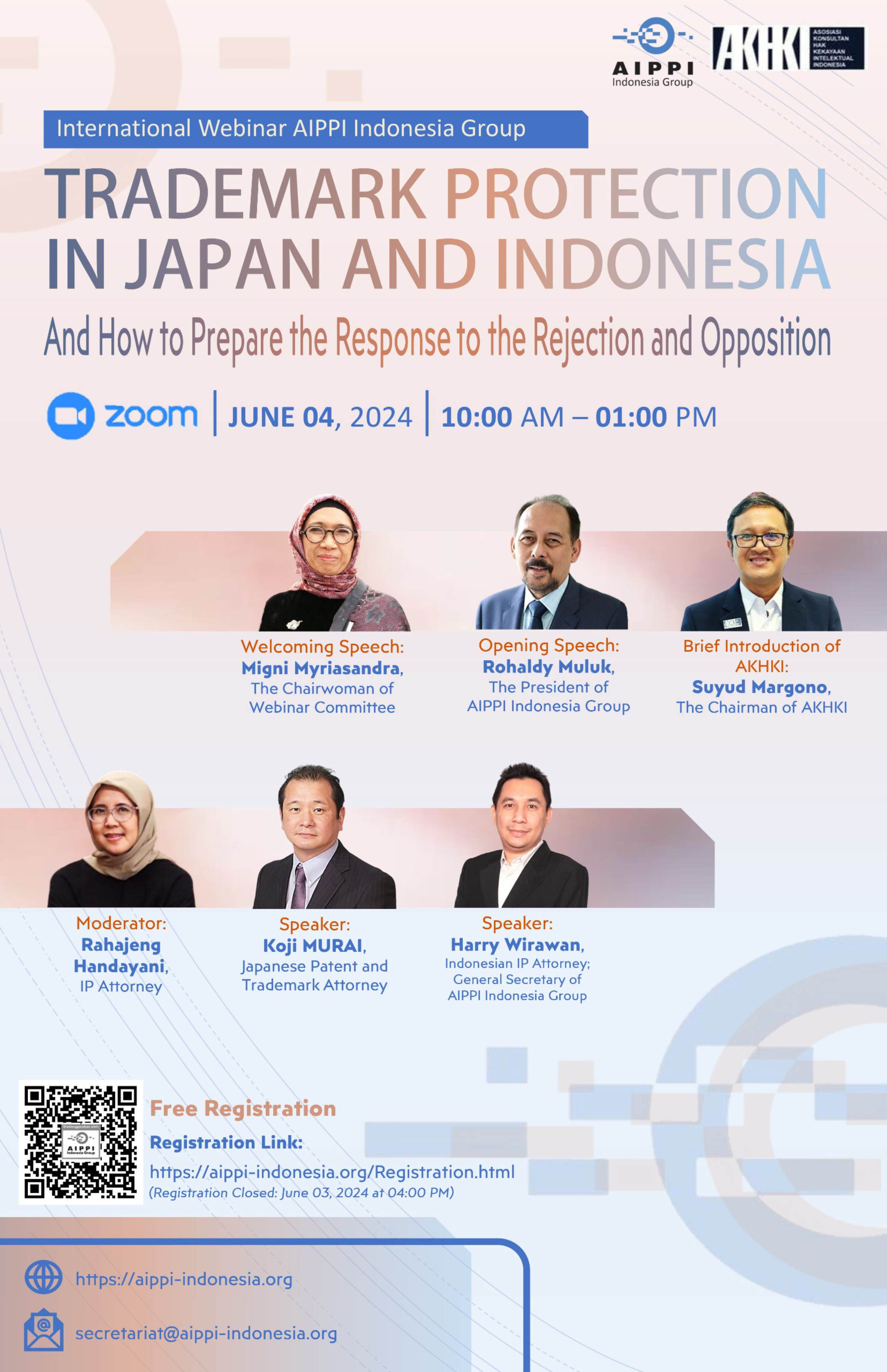 Webinar Internasional AIPPI Indonesia Group