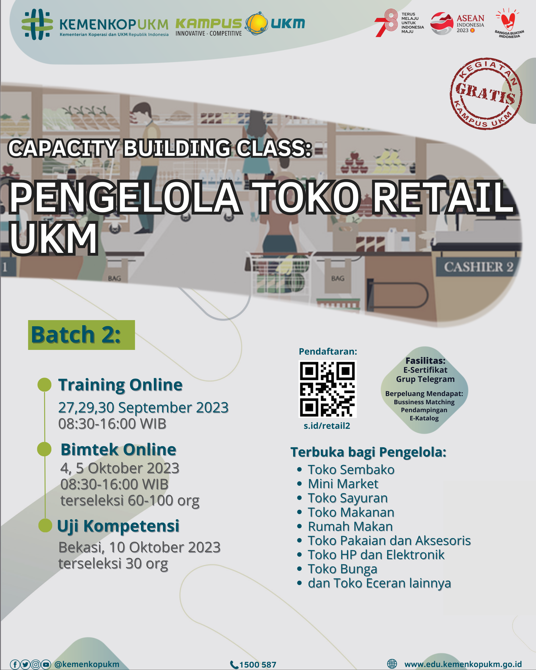 Training Toko Retail oleh Kampus UKM