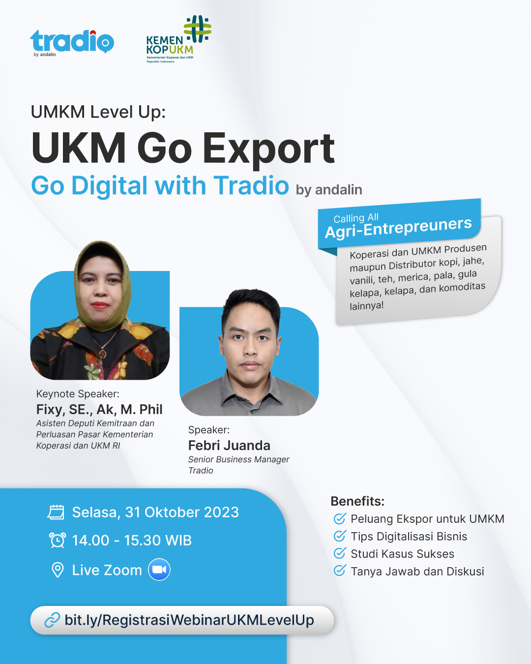 UKM Go Export, Go Digital with Tradio by Andalin