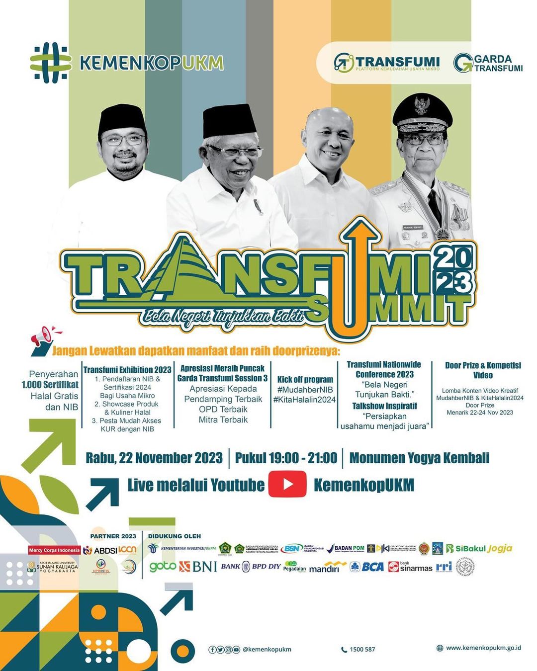 Transfumi Summit 2023 "Bela Negeri Tunjukkan Bakti"
