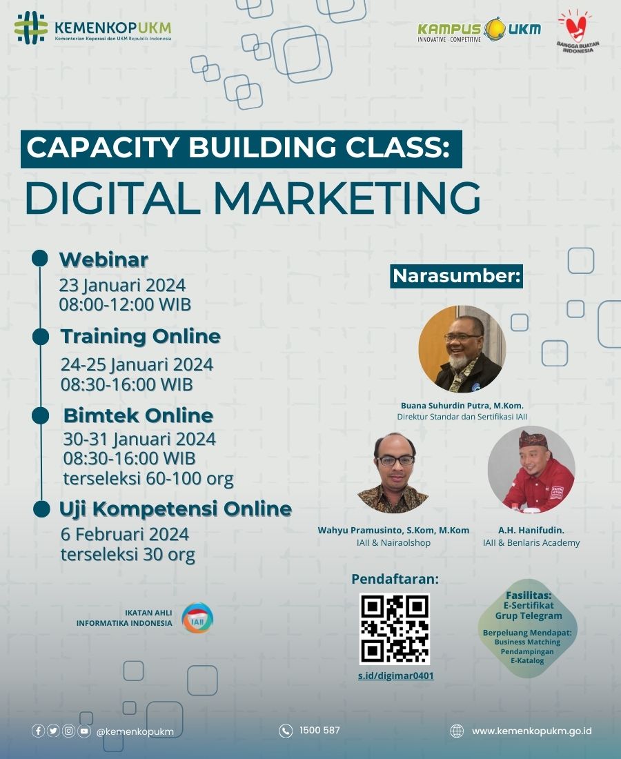 Sertifikasi Digital Marketing oleh Kampus UKM