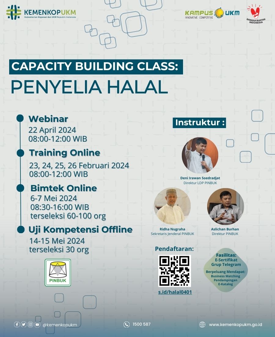 Training dan Sertifikasi Penyelia Halal oleh Kampus UKM