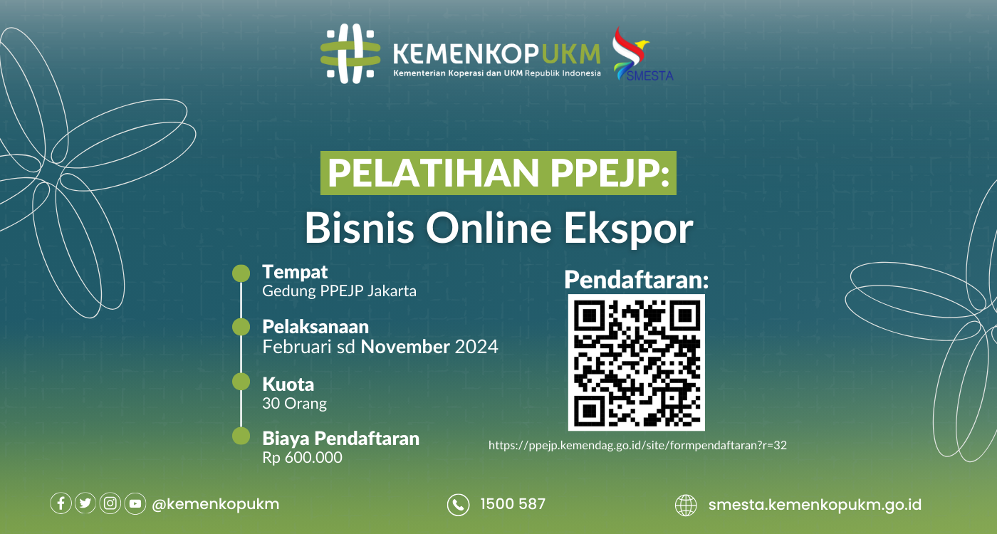 Pelatihan PPEJP : Bisnis Online Ekspor