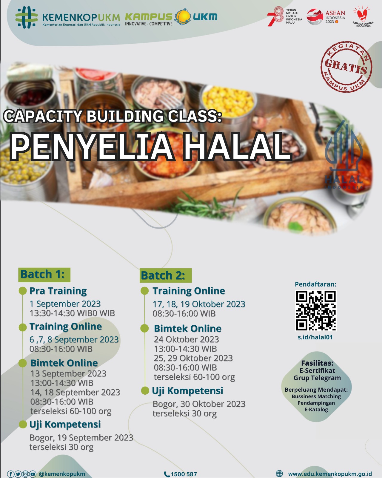 Training Penyelia Halal oleh Kampus UKM