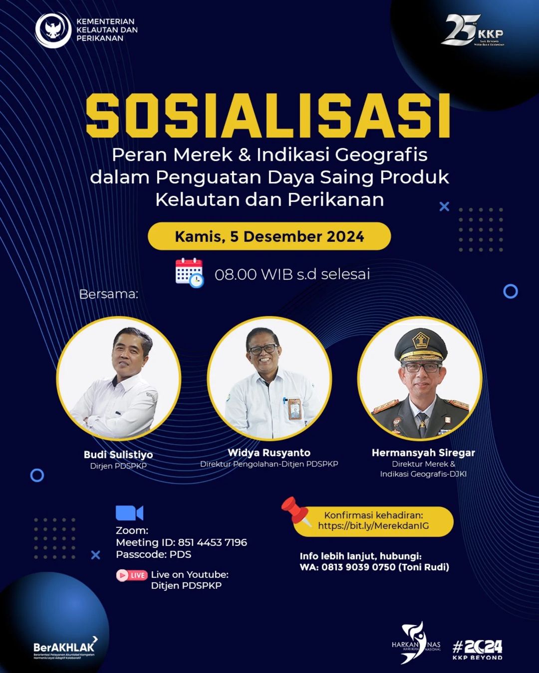 Sosialisasi Peran Merek & Indikasi Geografis Produk Kelautan dan Perikanan
