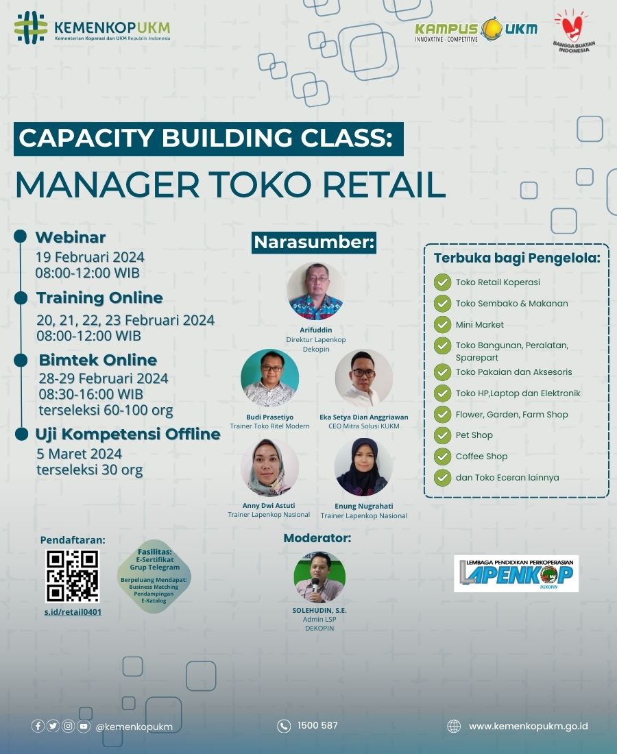 Sertifikasi Toko Retail oleh Kampus UKM