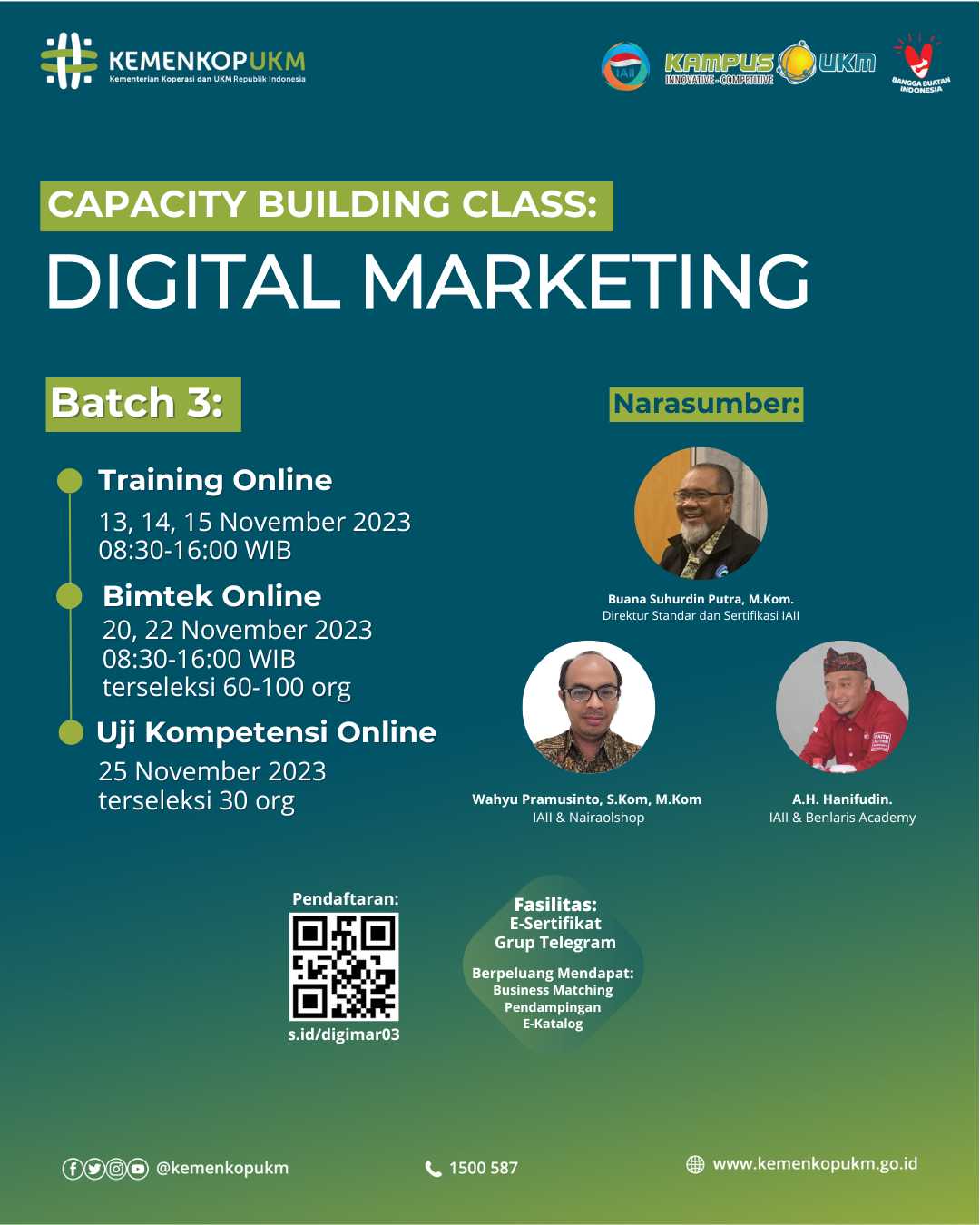 Sertifikasi Digital Marketing oleh Kampus UKM