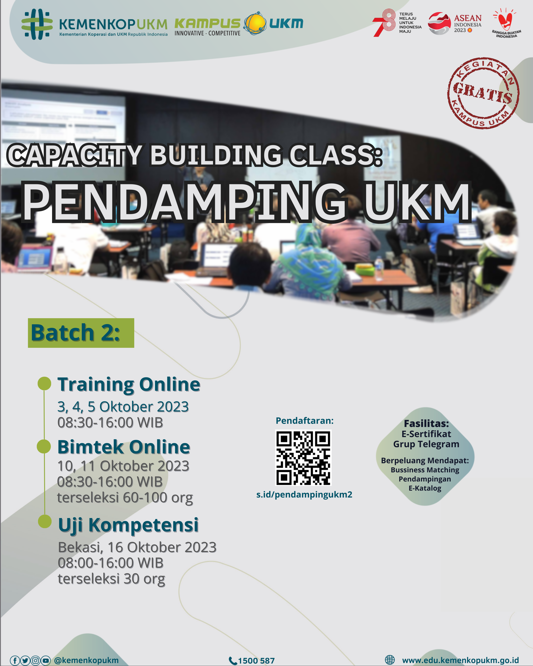 Training Pendamping UKM oleh Kampus UKM