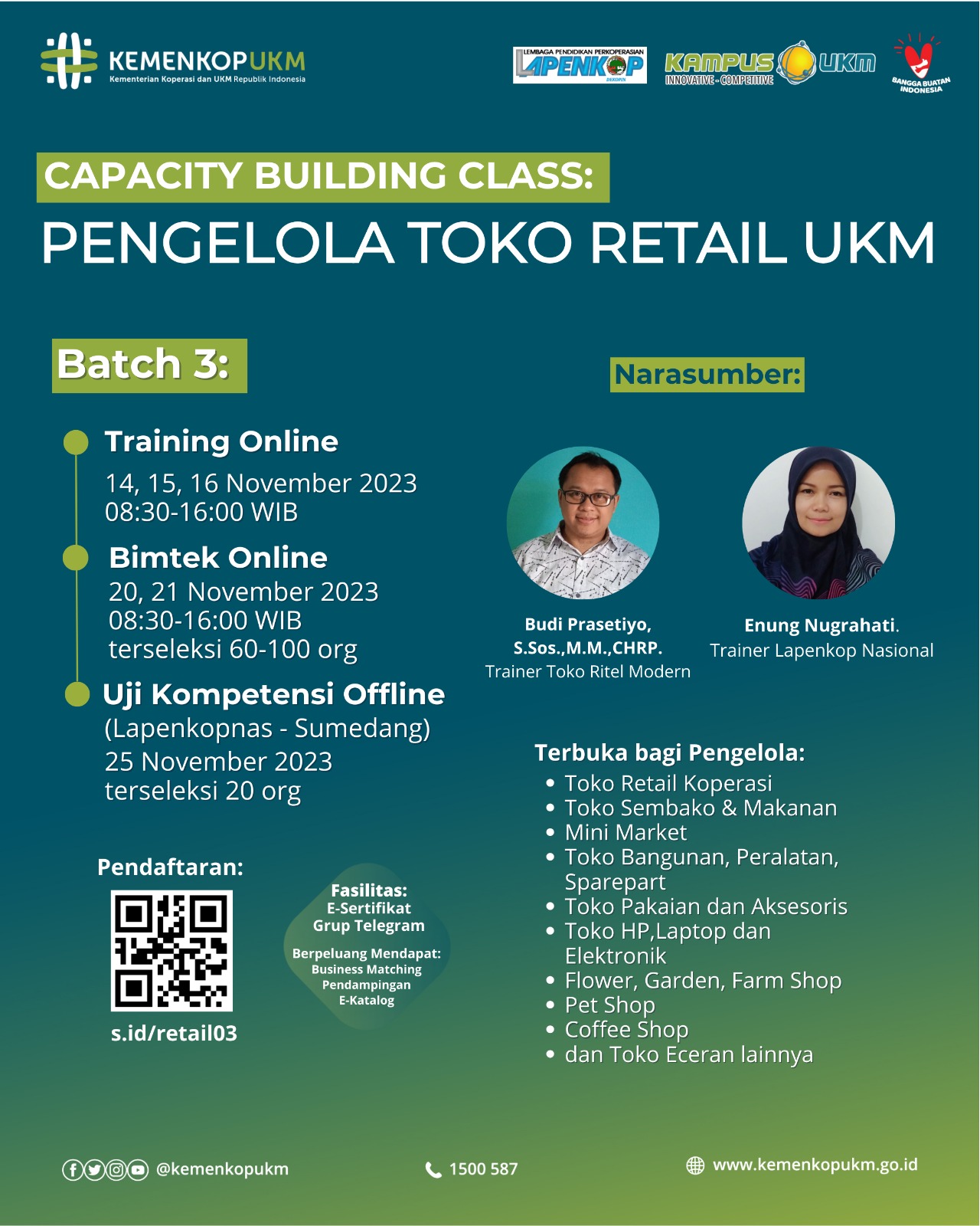 Sertifikasi Toko Retail oleh Kampus UKM